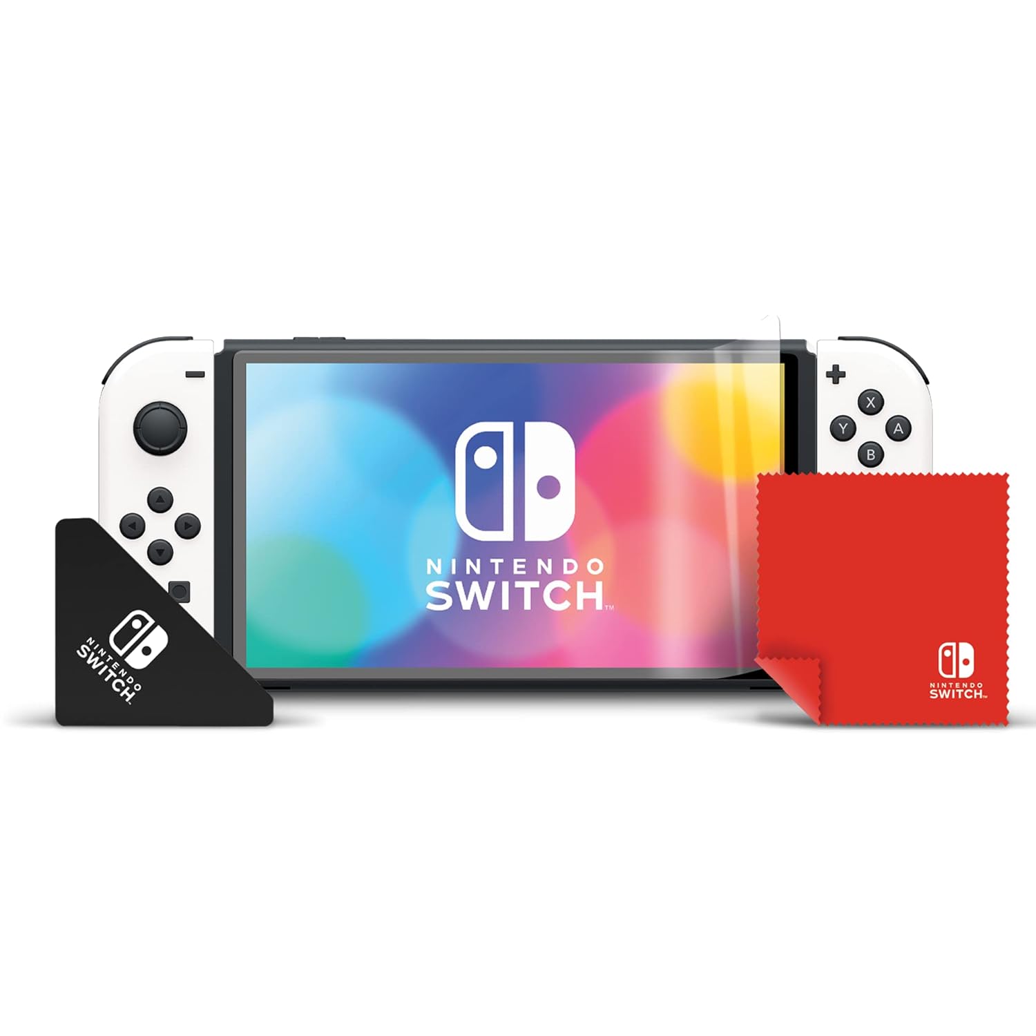 PDP Gaming Multi-Screen Protector Kit: Includes Cleaning Cloth, Applicator & 2 HD Screen Protectors for Nintendo Switch OLED : Everything Else