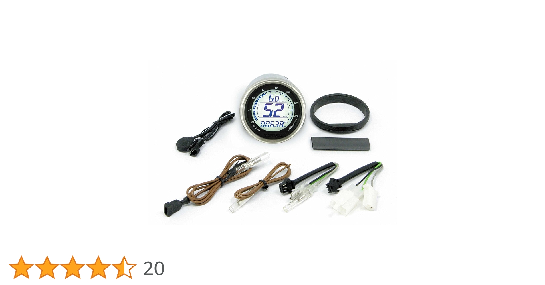 Amazon | スペシャルパーツ武川(TAKEGAWA) DタイプLCDスピード&タコ