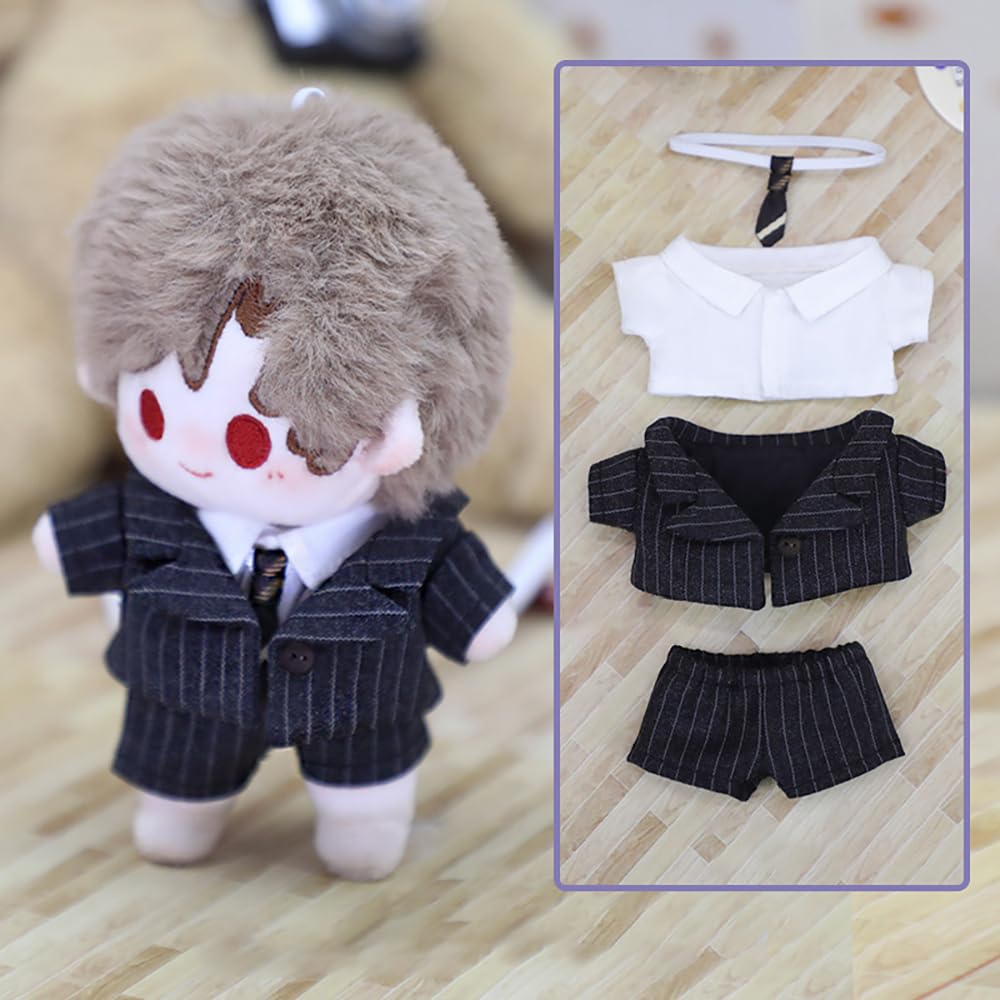 Amazon.co.jp: niannyyhouse 10cm 20cm ぬいぐるみ 服 上着 シャツ