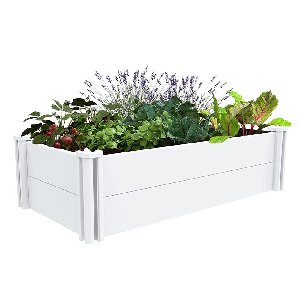Buy kdgarden 45"x22.5" Raised Garden Bed Kit Outdoor Above Ground