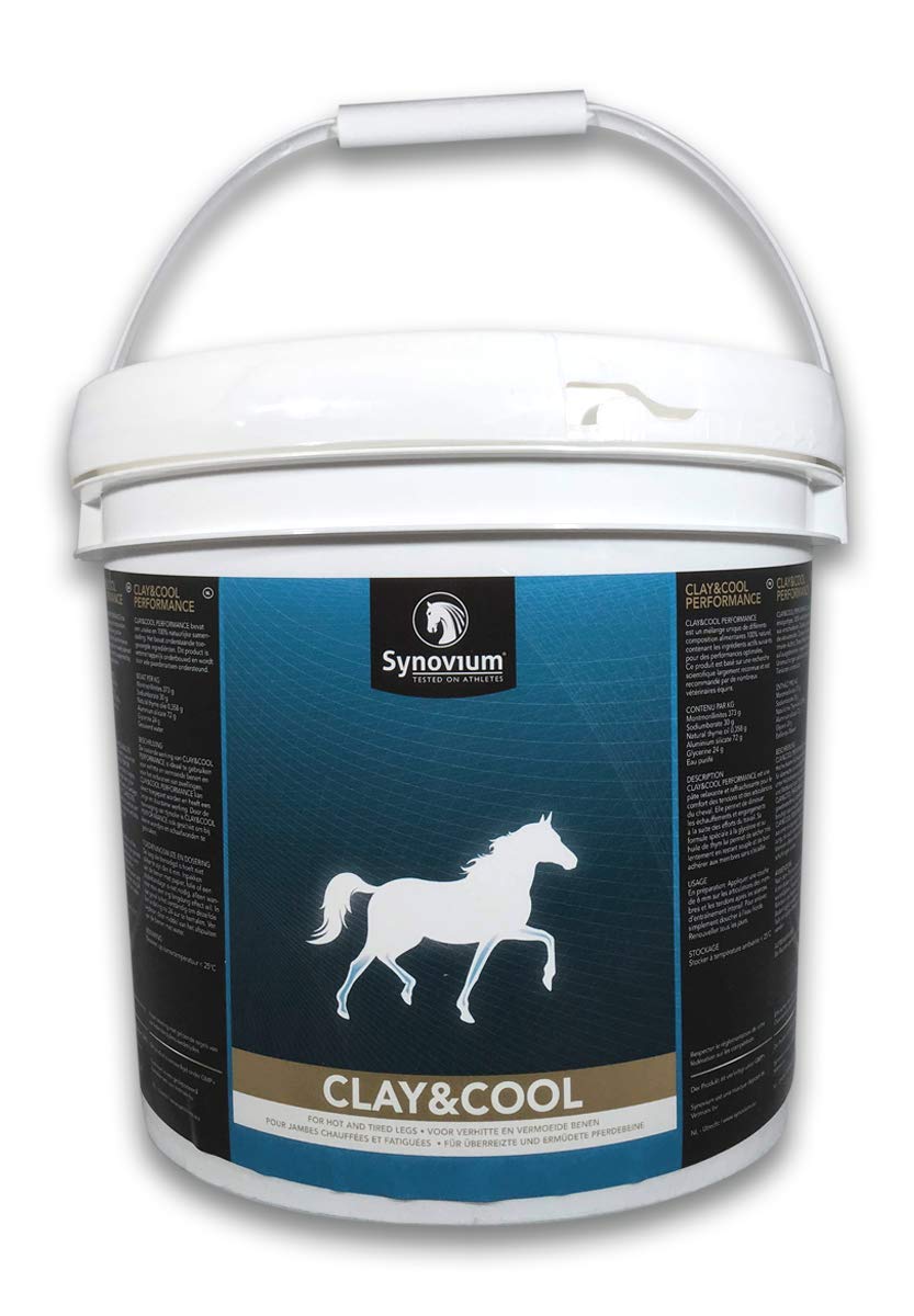 Clay & Cool/Arcilla y Fresco - 5 kg - Mantiene Las piernas secas Durante Mucho Tiempo. Es imprescindible para Unas piernas sanas en el Futuro.
