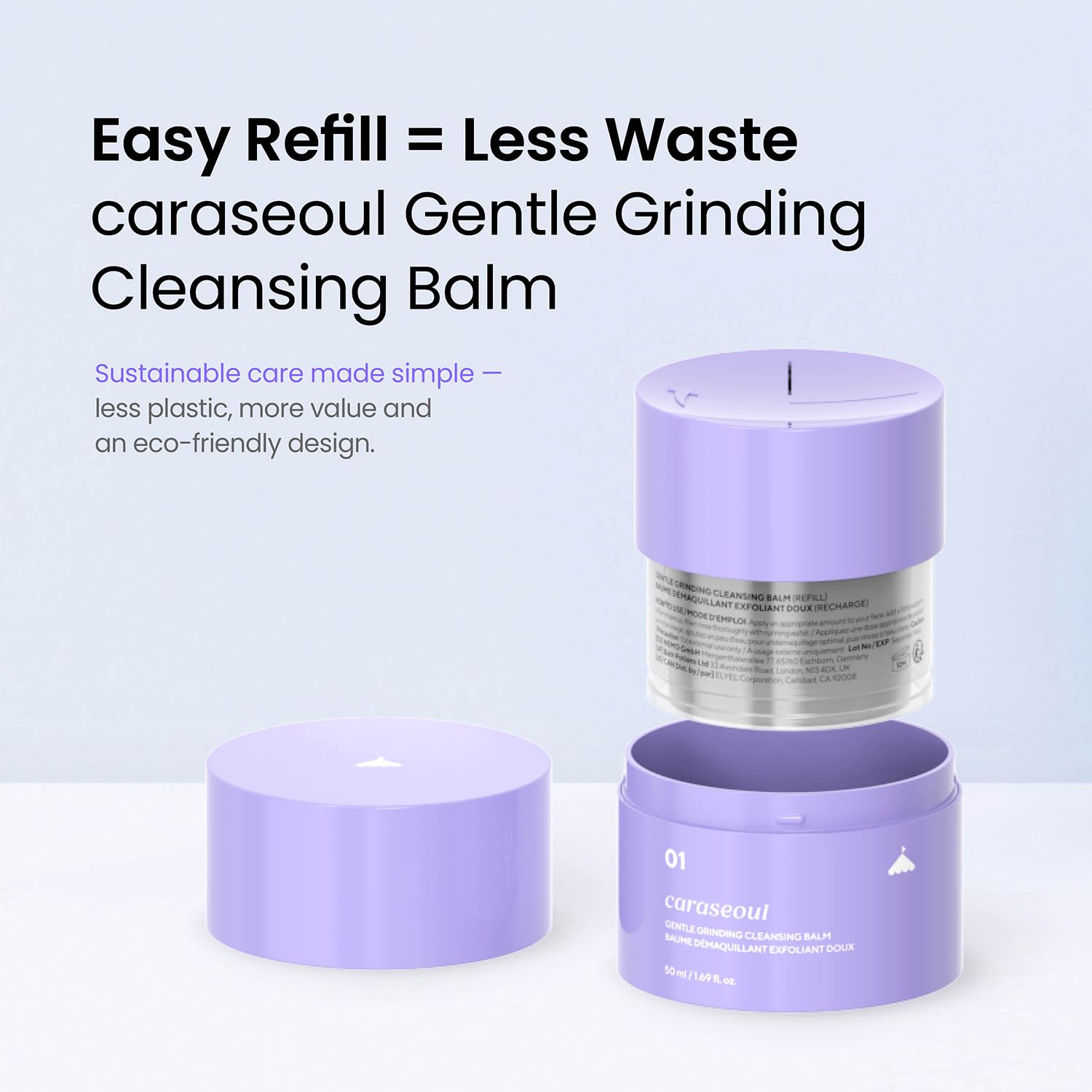 caraseoul Gentle Grinding Burro Struccante & Ricarica