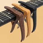 Quick Change Guitar Capo, Guitar Nylon Capo with 6 Guitar Picks, Capo Guitar Clamp Key for Acoustic and Classic Electric Guitar Parts Accessories