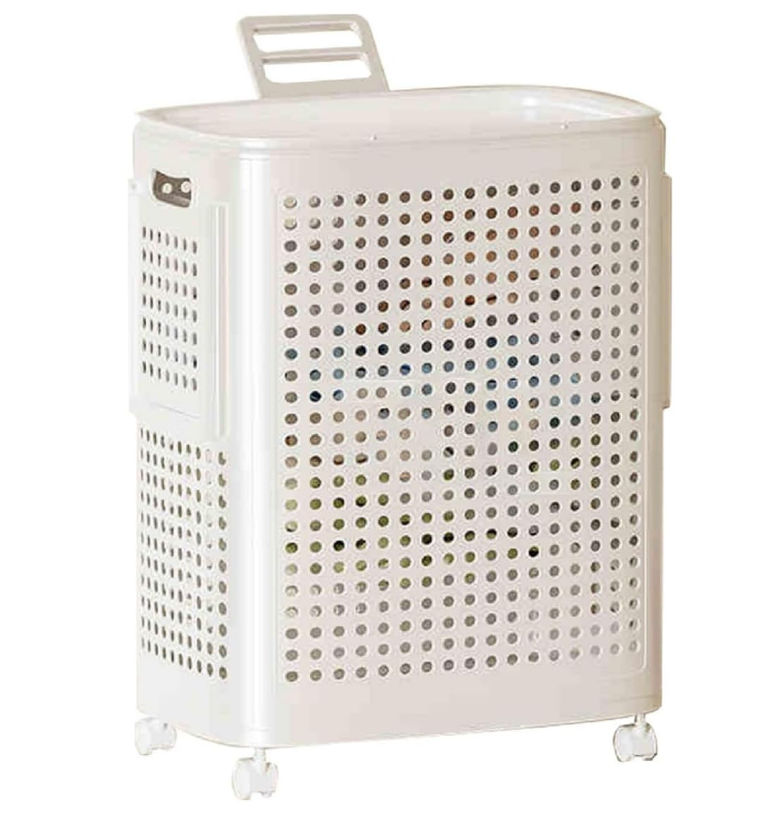 Amazon.com: WESAPPINC Rolling Laundry Hamper with Lid, 70L