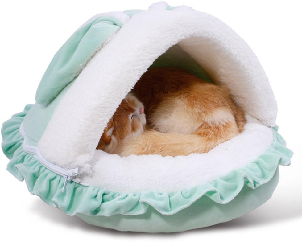 Charming Pink Lovely Style Detachable dog kennel cat nest
