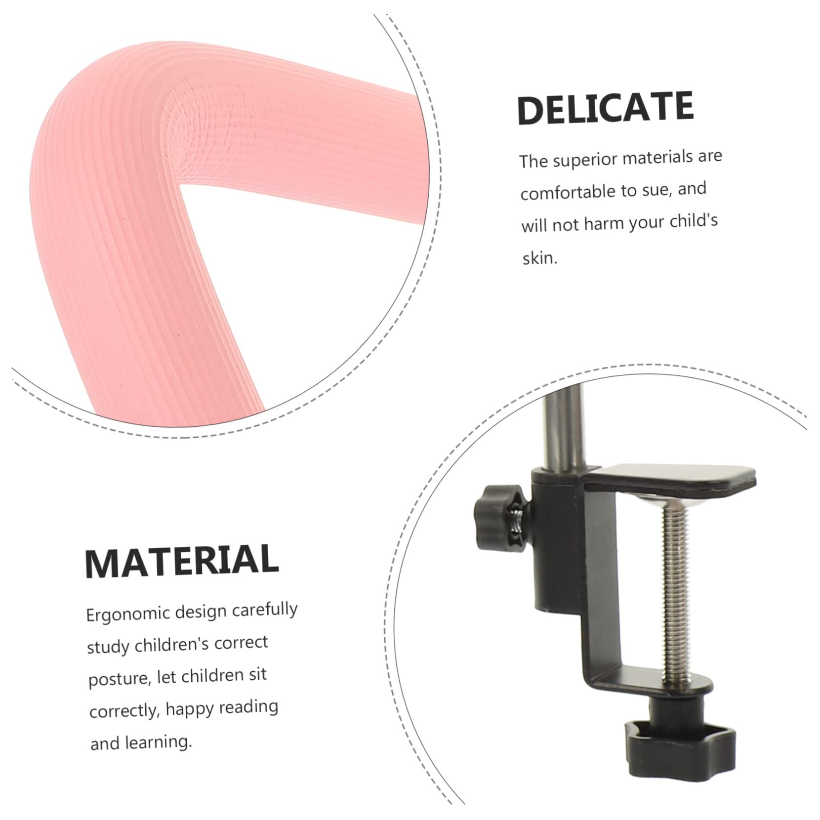 BEBEMOKO Posture Correction Device for Boys and Girls Desk Posture Corrector Boys and Girls Writing Posture Corrector School Desk Accessory