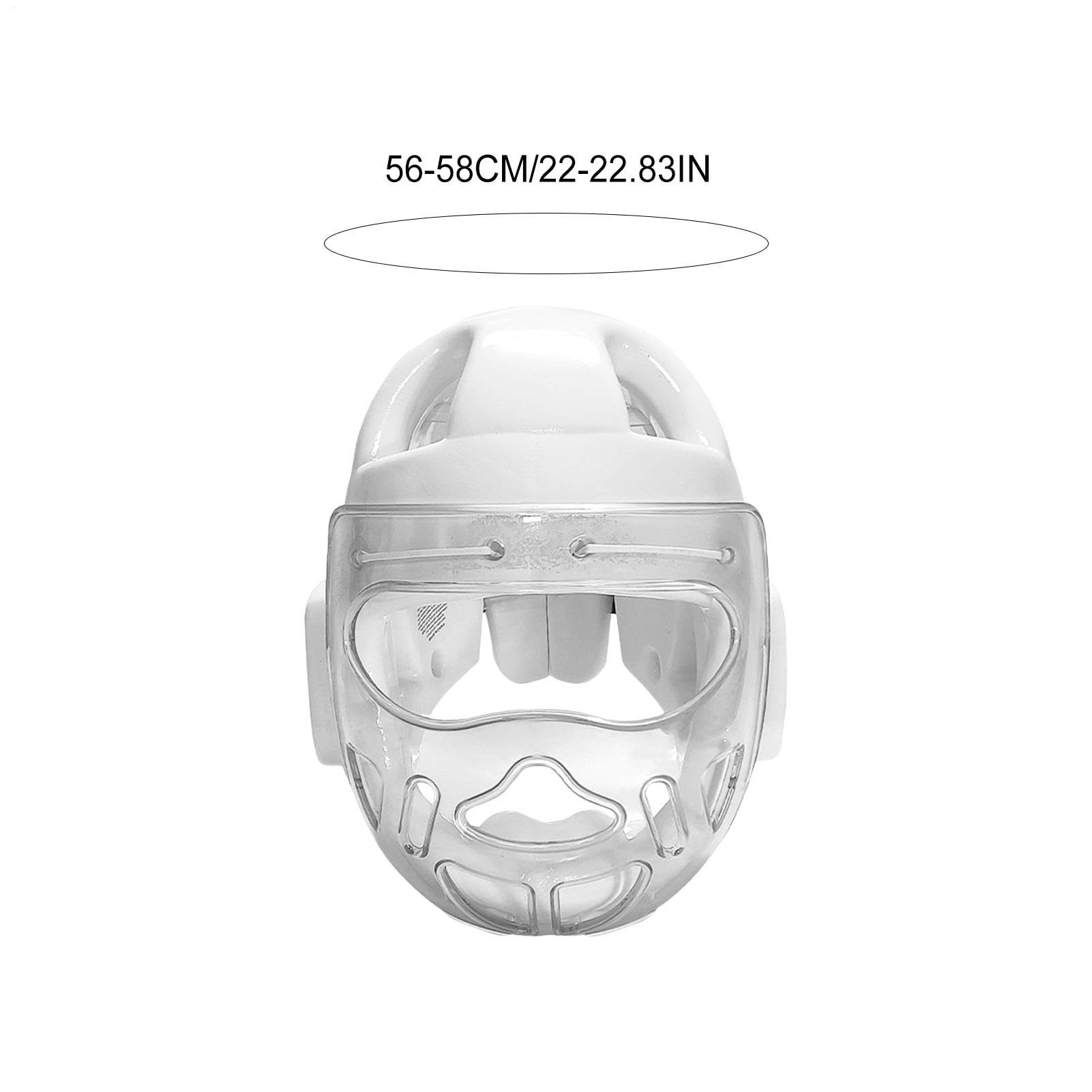 Casco da boxe – Protezione per sparring a faccia piena – Protezione facciale per boxe | per bambini, adulti, principianti, kickboxing, palestra, competizione, karate, torneo, allenamento