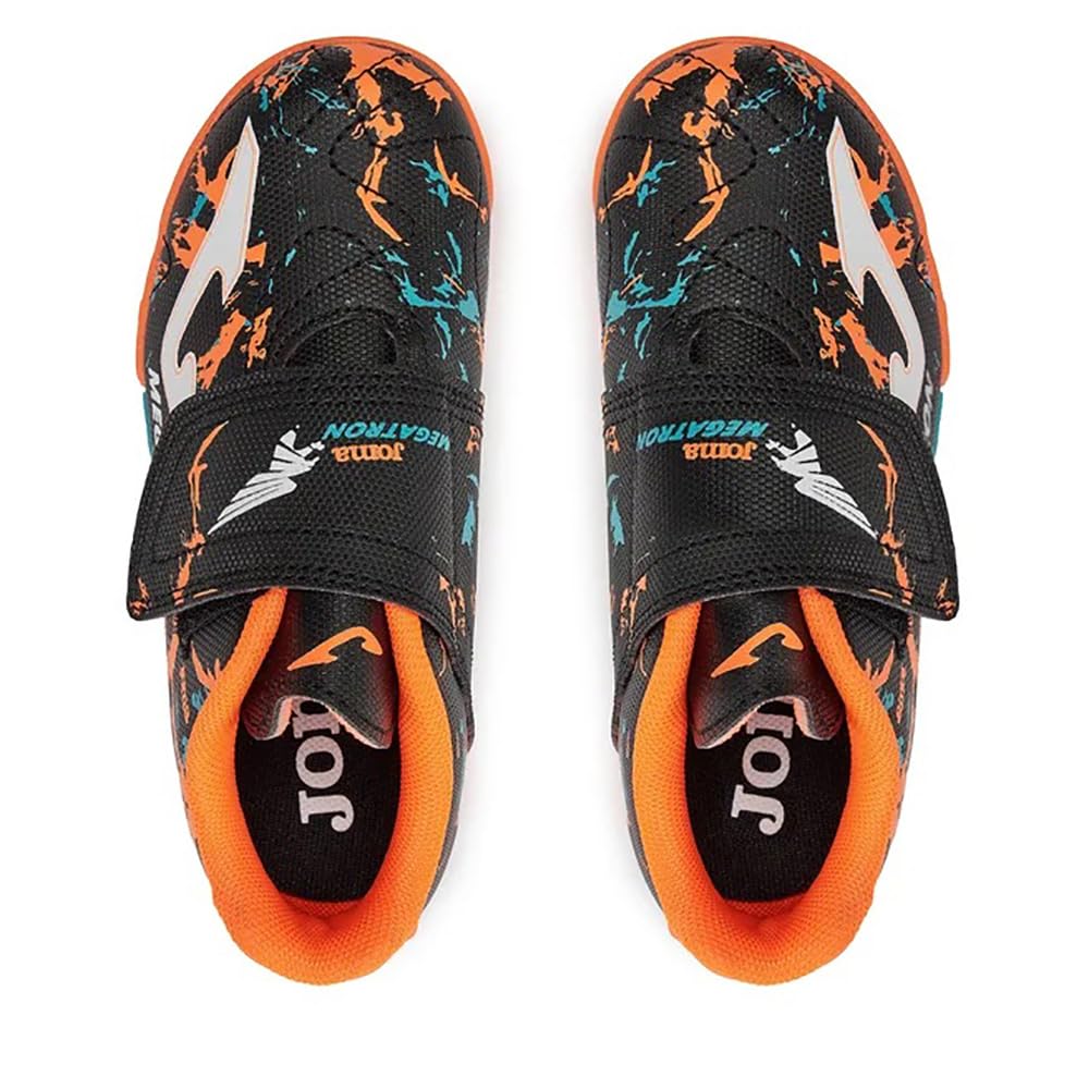 JOMA JOMA - Zapatilla MULTITACO Megatron JR 2401 Negro Turf con Velcro MEJS2401TFV para: Niños Color: Negro Talla: 34
