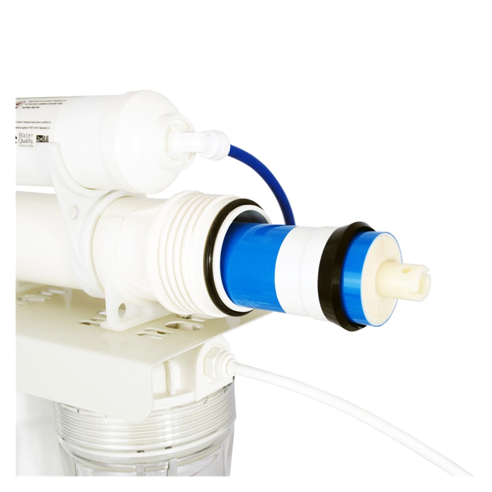 2 membranas de ósmosis inversa for filtro de agua, 100 GPD, reemplazo de filtro 2012-100 Debajo del fregadero