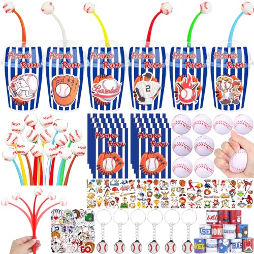 Baseball Party Favors, 12 Pack Baseball Birthday Party Supplies Decorations