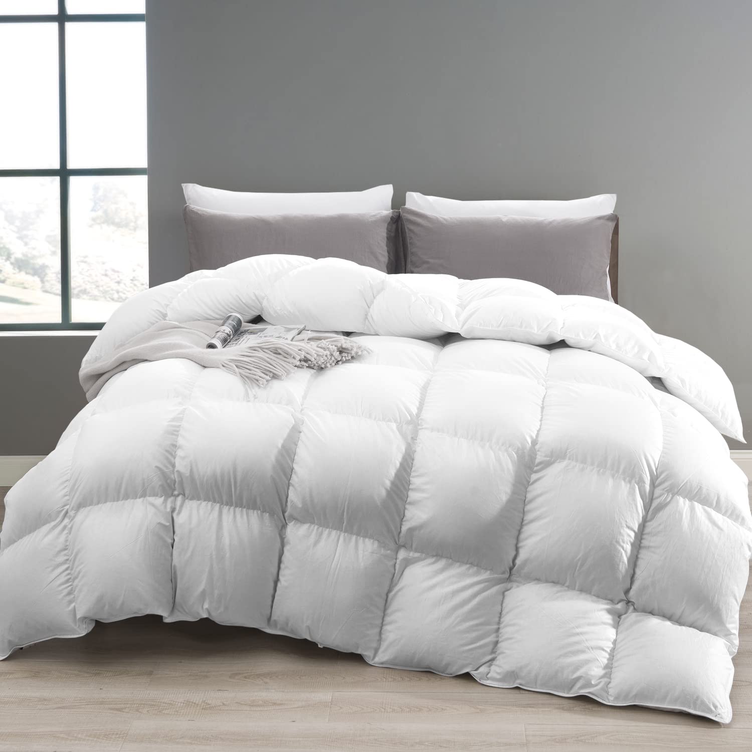 Piumone per tutte le stagioni 3 pcs | Duvet Bianco 200 x 220 cm | Leroy