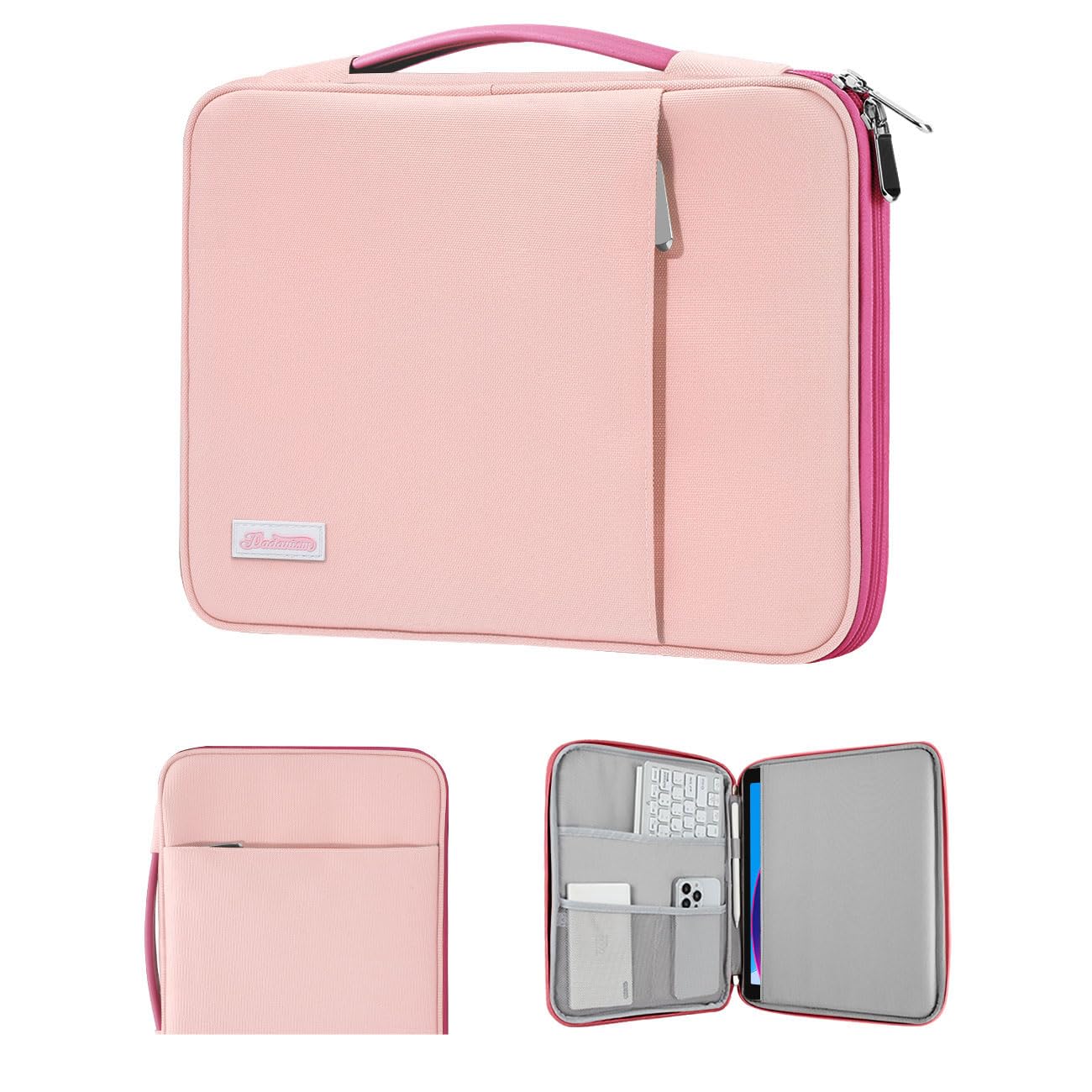Dadanism 9-11" Tablet Sleeve Padded Carrying Case with Handle for iPad A16 11", iPad 10th Gen/Air5/4 10.9", iPad Air M4/Pro M5 11", iPad 9/8/7th Gen