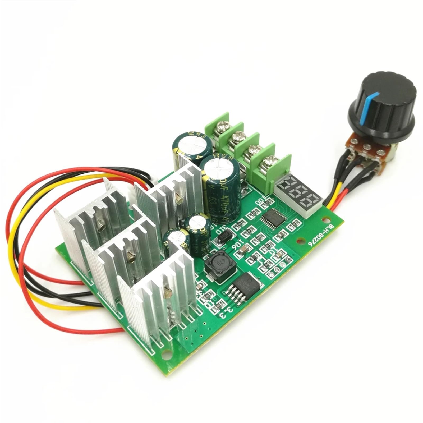 50 unids/lote pantalla Digital PWM DC controlador de velocidad del motor pantalla 0 ~ Módulo de accionamiento ajustable 6V12V24V36V48V60V Max30A (6,8)