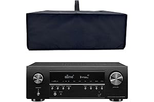 Wanty Black Antistatic Water-Proof Dust-Proof Nylon Fabric Cover Case Protector for Yamaha/OPPO/Sony Stereo Receiver