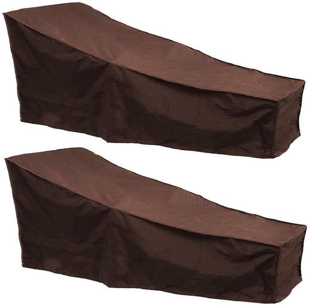Patio Chaise Lounge Chair Cover Waterproof Outdoor Chaise