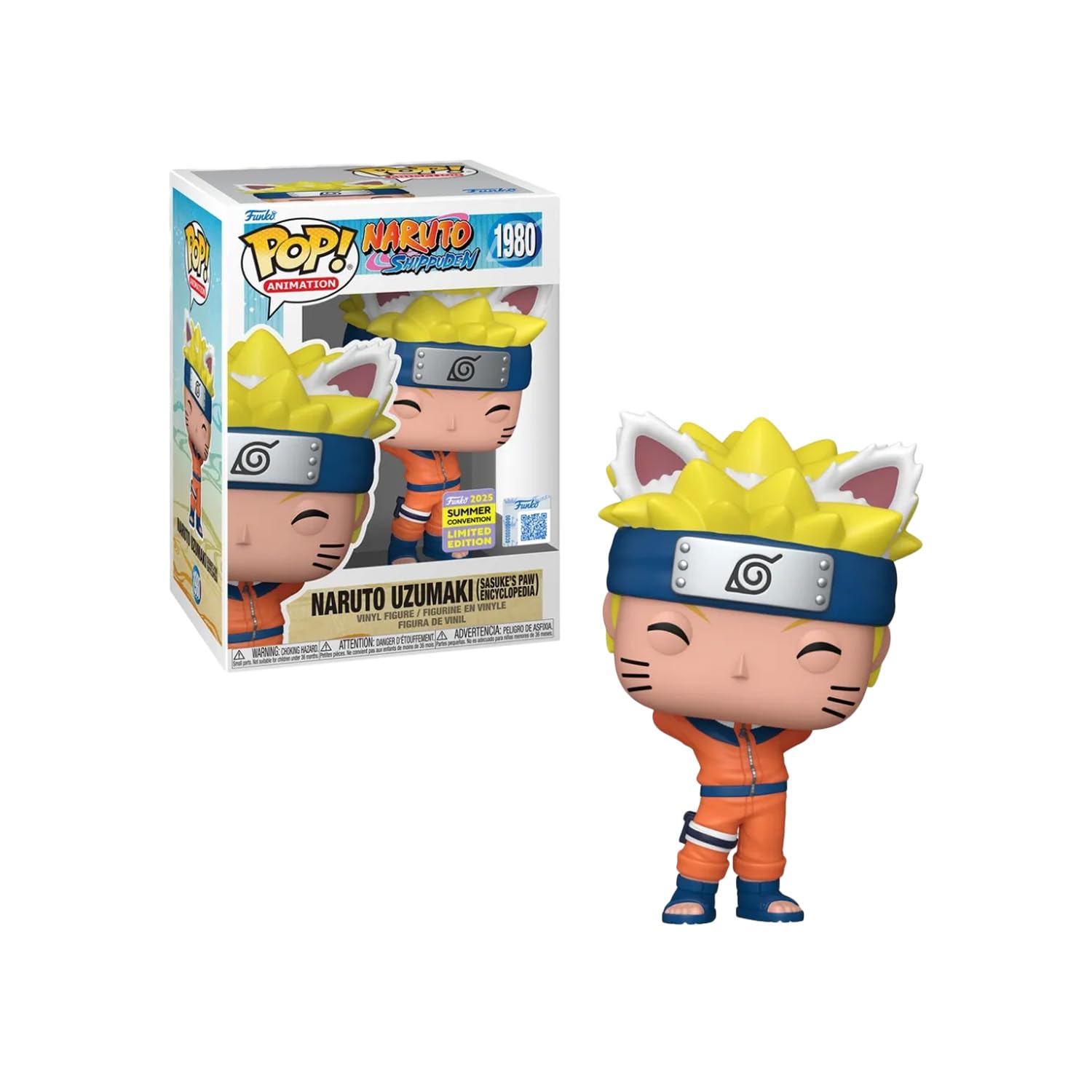 Candide, Boneco, Funko POP! Naruto (Patas do Sasuke), Exclusivo