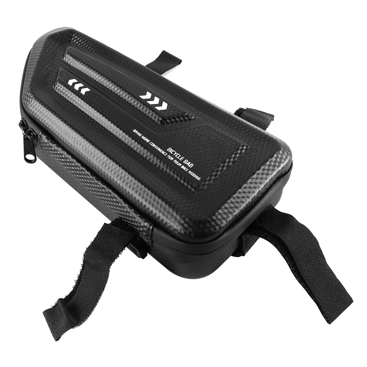 Sacoches de selle de moto 2 pièces, sacoches rigides en fibre de carbone, sacoches latérales imperméables en EVA 2 L avec sangles de fixation rapide pour expédition/tout-terrain