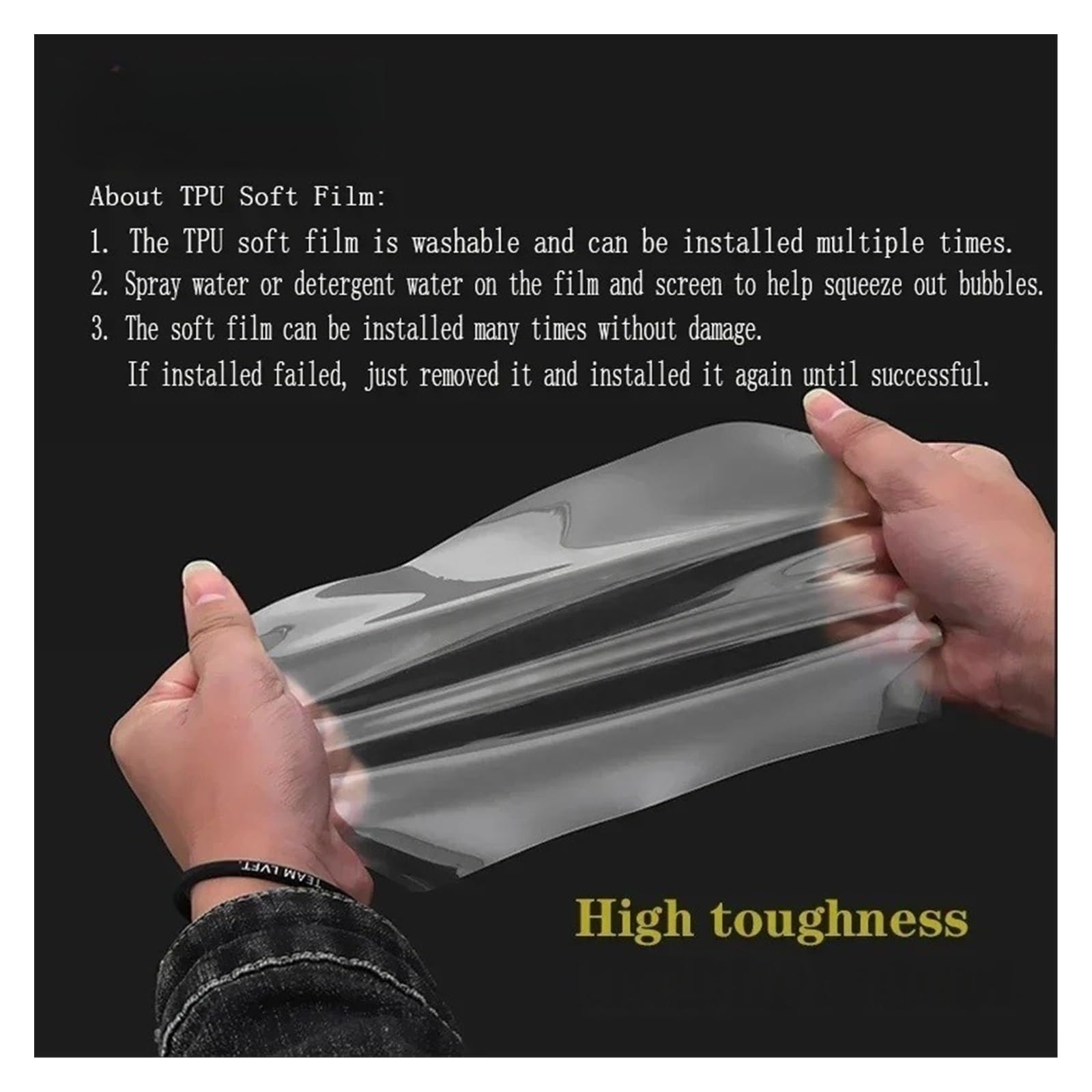 Vorschneiden des Autoinnenraums PPF-Lackschutzfolie Konsole Kratzfestes Reparatur-TPU für Ch&ery JAECOO J7 23-2025 Displayfolie