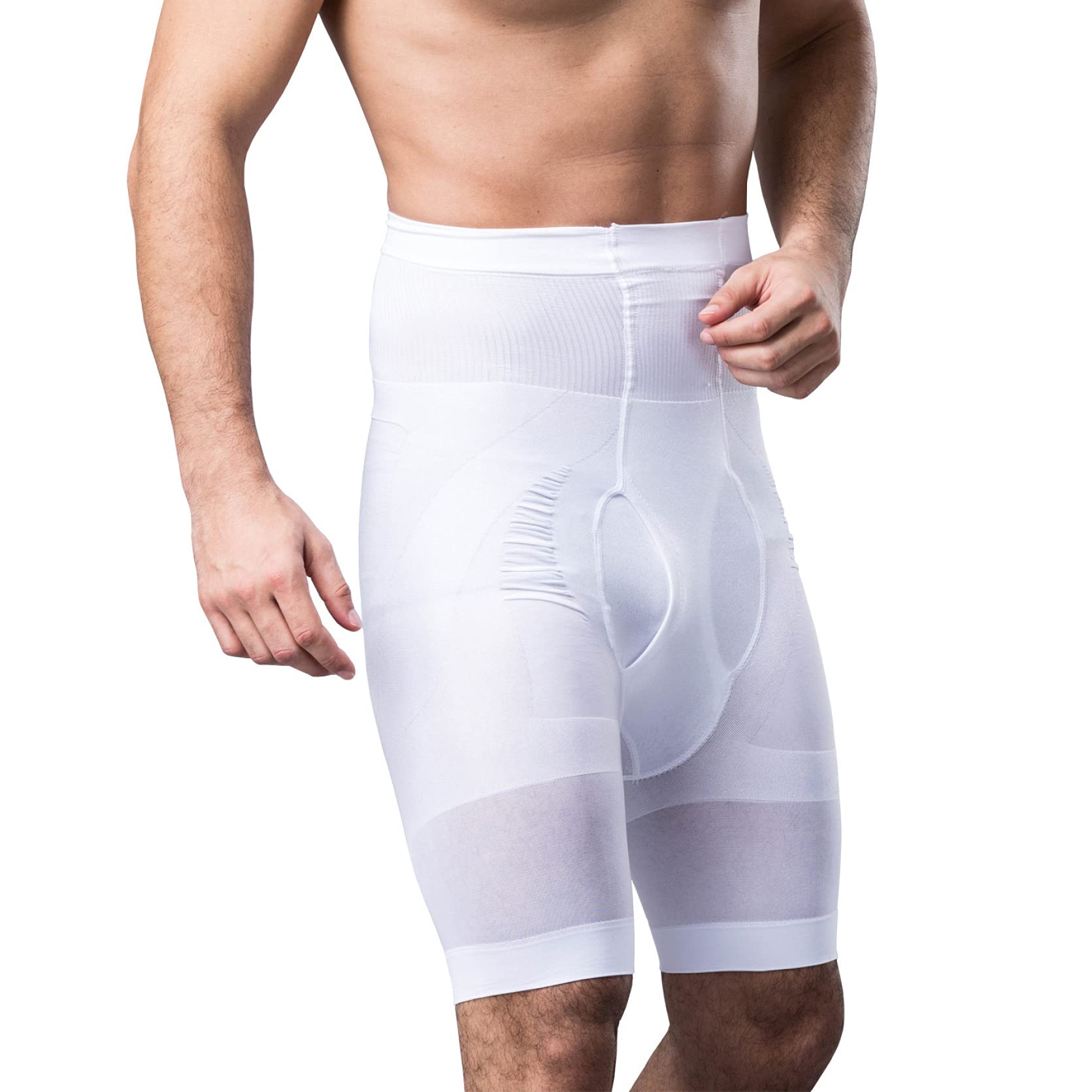 ZR98US shapewear boxershorts voor dij afslanken hip enhancer body shaper, hi-buikgordel shorts