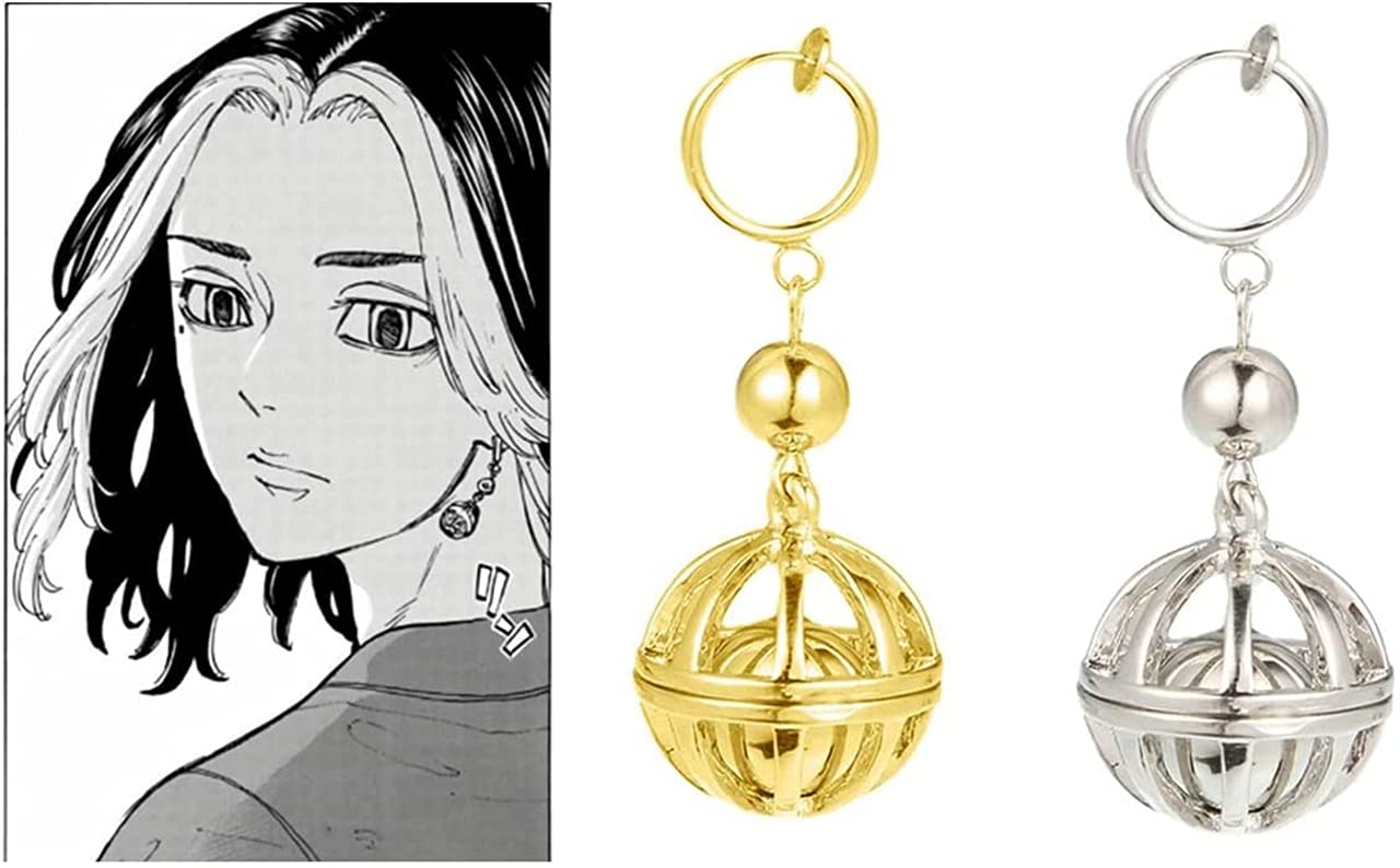 Amazon.co.jp: イヤリング 東京卍リベンジャーズ 黒川イザナ 羽宮一虎