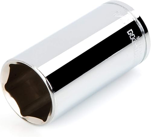 TEKTON - Llave de vaso de 6 puntos de 38 pulgadas x 24 mm de profundidad  SHD13124