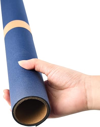 Miniatura 110 de Wooqu Paño de libro, superficie de tela y respaldo de papel, fácil de usar, fuerte, 17 x 29 pulgadas, para encuadernación de libros, marfil