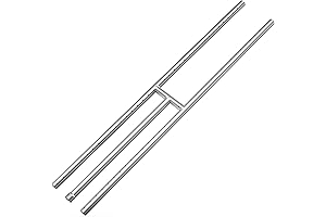 Onlyfire 36" Stainless Steel Gas Fireplace Insert for Existing Natural Gas Fireplace