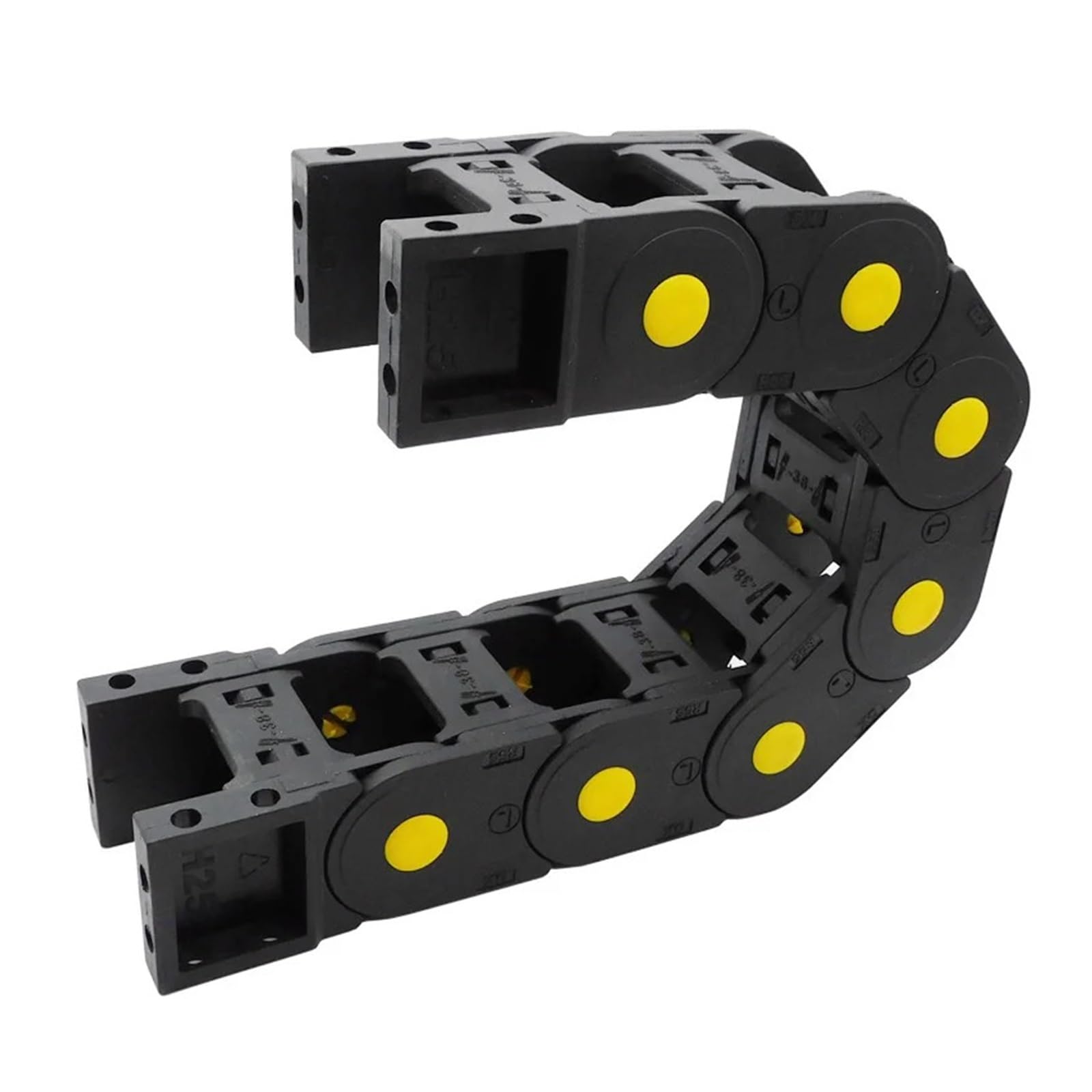 Nylon Cable Carrier Nylon Cable Drag Chain - 35x50mm Full Closed Design ...