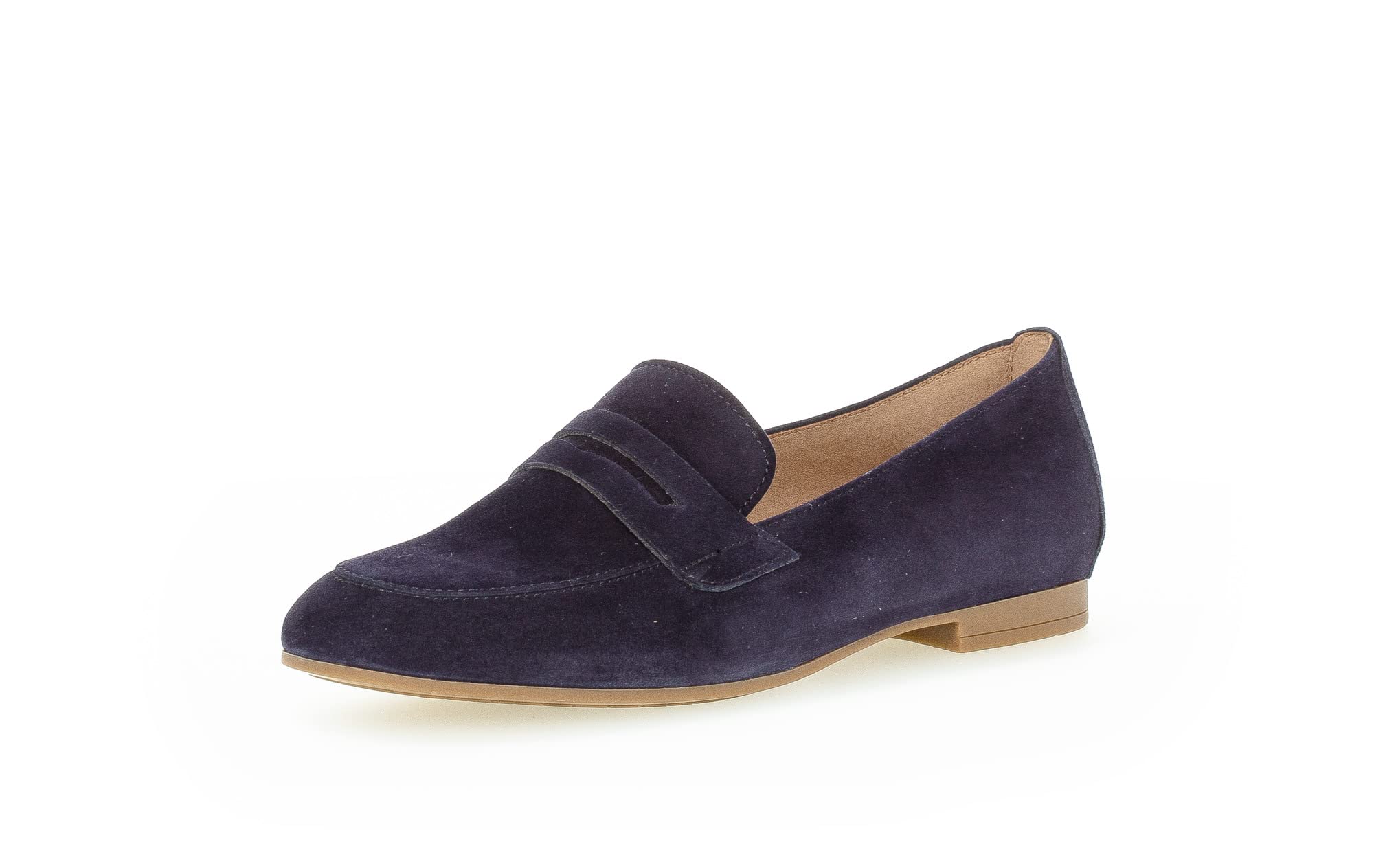 Mocassins Femme Gabor En Cuir Souple – Talon Bloc 5,5 Cm | Chaussures Basses Confortables