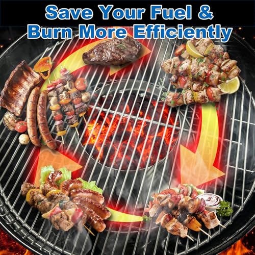 Accesorio BBQ Whirlpool para Weber Kettle de Acero Inoxidable miniatura 4
