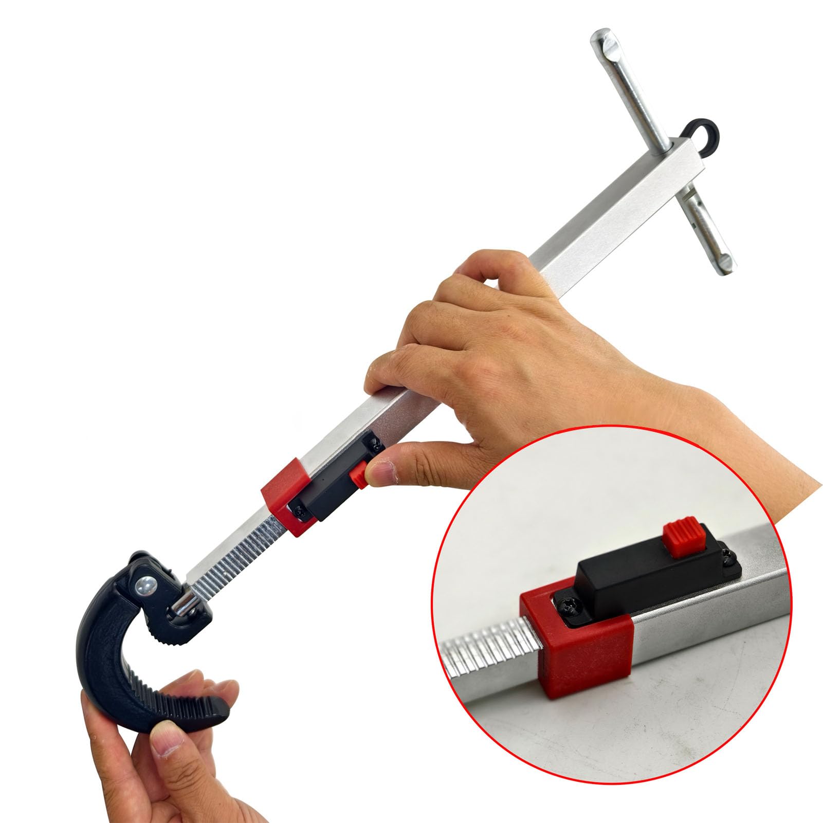 Nikou Llave de Cuenca 250 Mm 180 Cabezas de Pivotación de Llave de Fregadero Telescópico del Fregadero de la Cuenca de la Cuenca de 10 Mm a 64 Mm de Diámetro