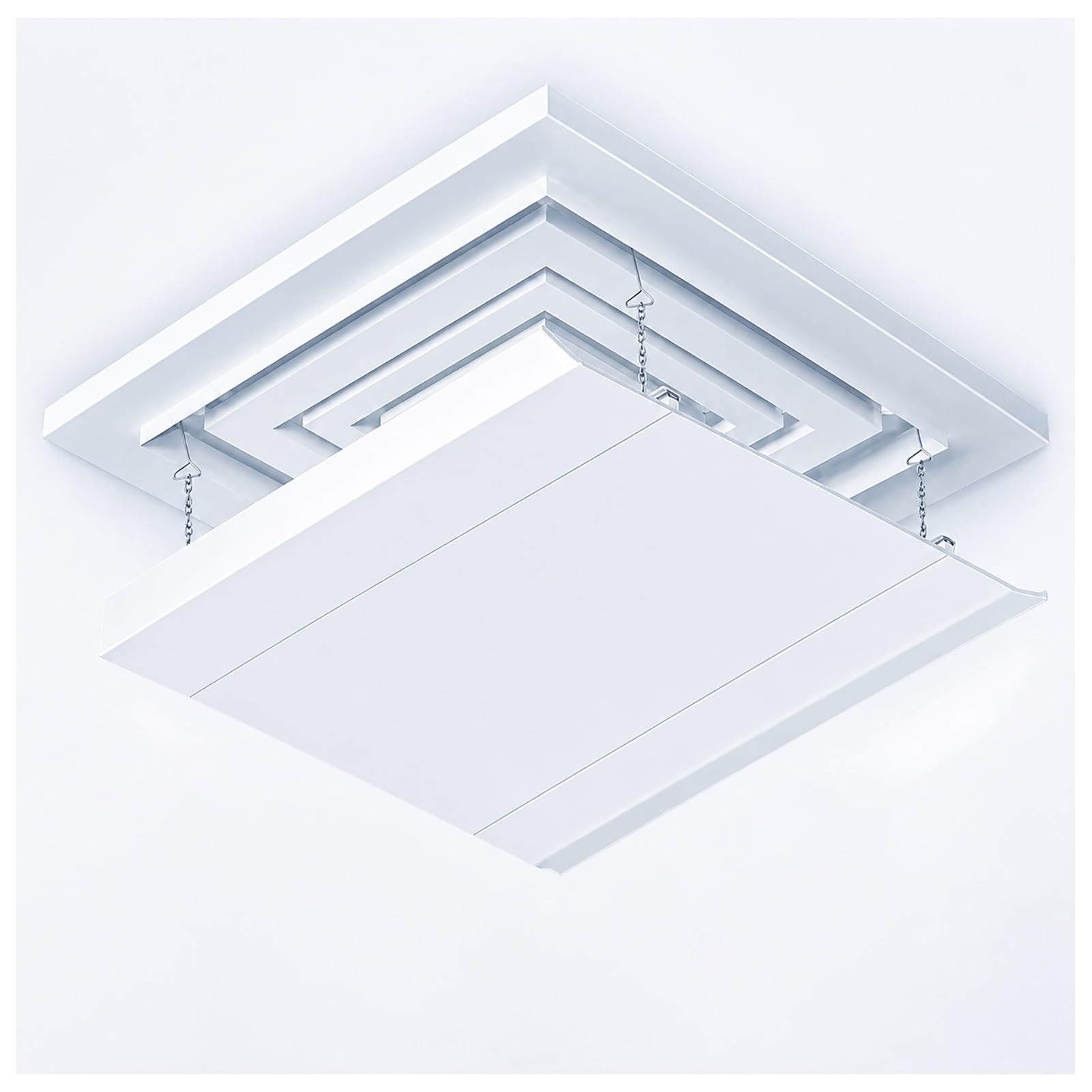 Kxaoxgrc One Color Plastic Square Ceiling Ac Air Deflector