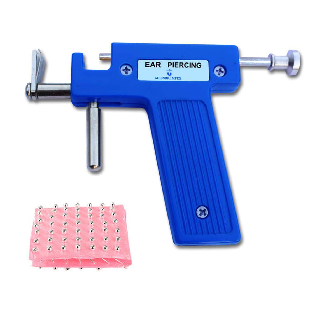 MEDSOR IMPEX Ear-Nose-Navel Body Piercing Gun Set with 20pcs Earring Unisex Studs (B07NHHQK1W) Amazon Price History, Amazon Price Tracker