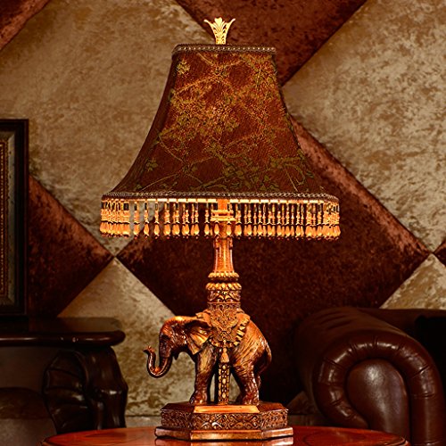 Lámpara de Mesa Amos Iluminación de iluminación Retro Dormitorio lámpara de cabecera...