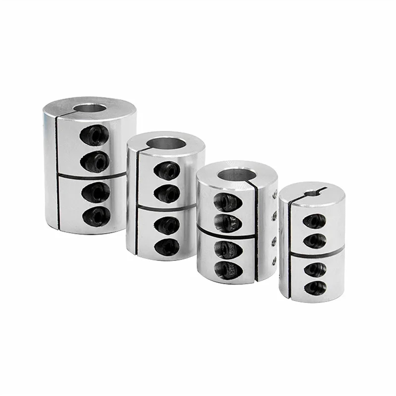 SUMMIT COLLARS RC-112-KW-4H Solid Rigid Coupling – 1-1/8" Bore, 2-1/8" OD, 3" Length, Black Oxide Finish With Keyway