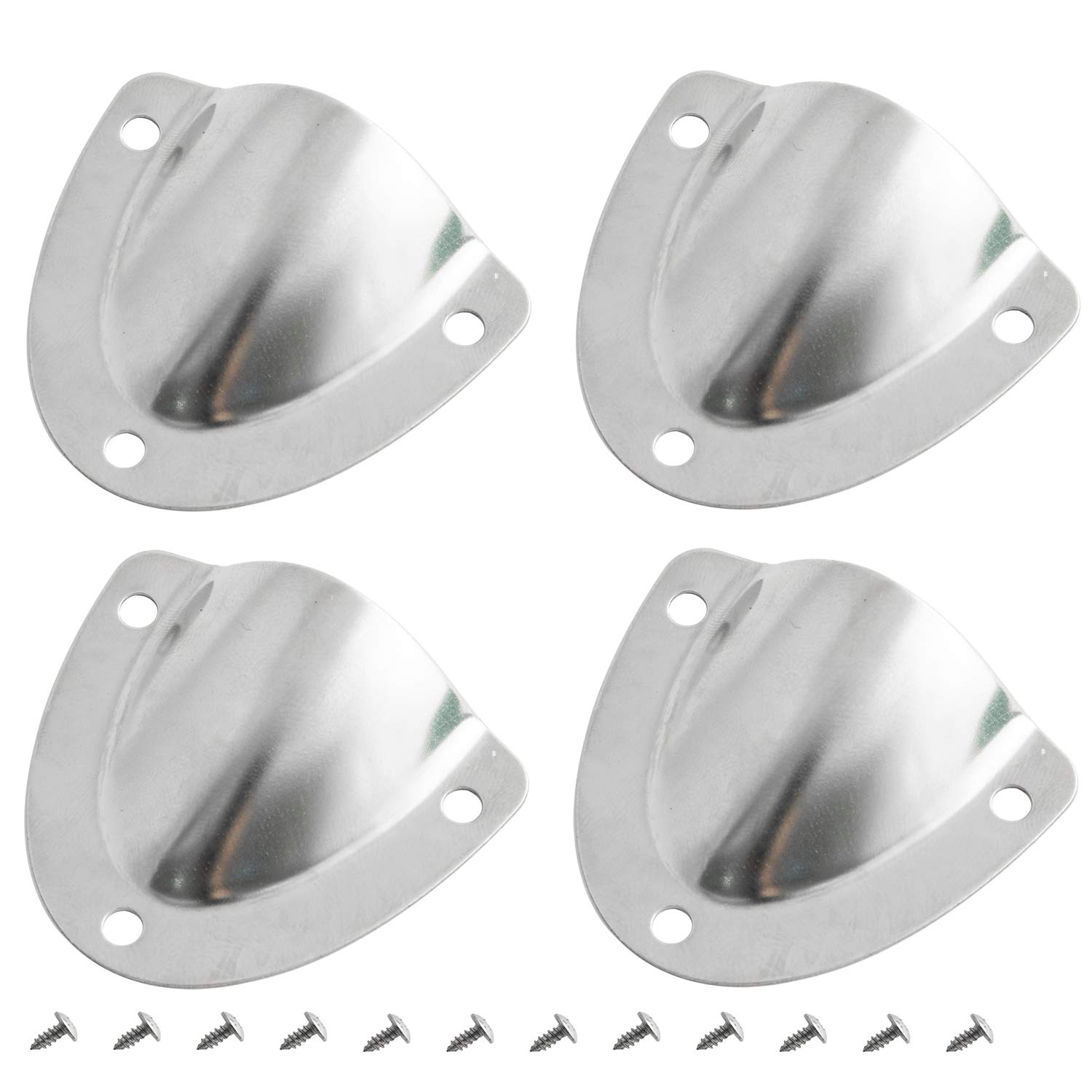 Buy Youliang 4pcs 316 Stainless Steel Vent Cover 45x38mm Marine Vent