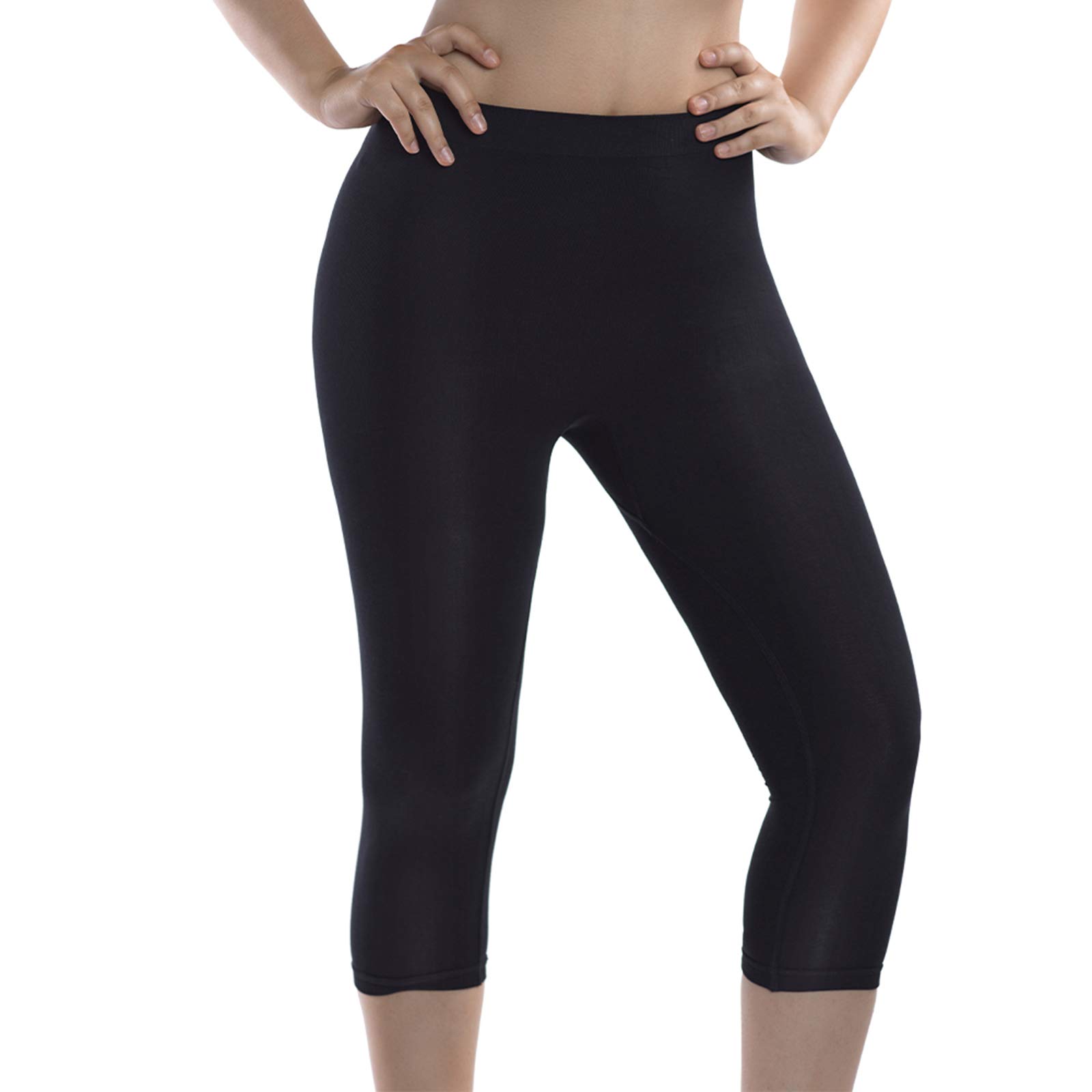 +MDWomens Shapewear Legging High Waist Thigh Slimmer Tummy Control Panties Body Shaper Butt Lift