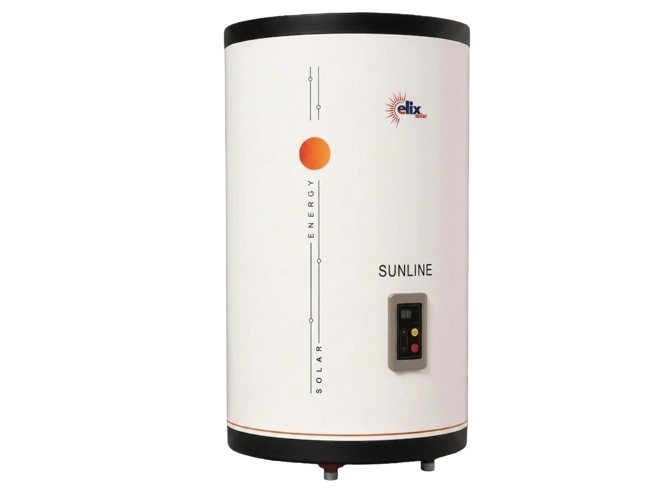 Elix Calentador de Agua Solar 60L | Termo Solar Fotovoltaico para Agua Caliente (incorporado MPPT, 60L)