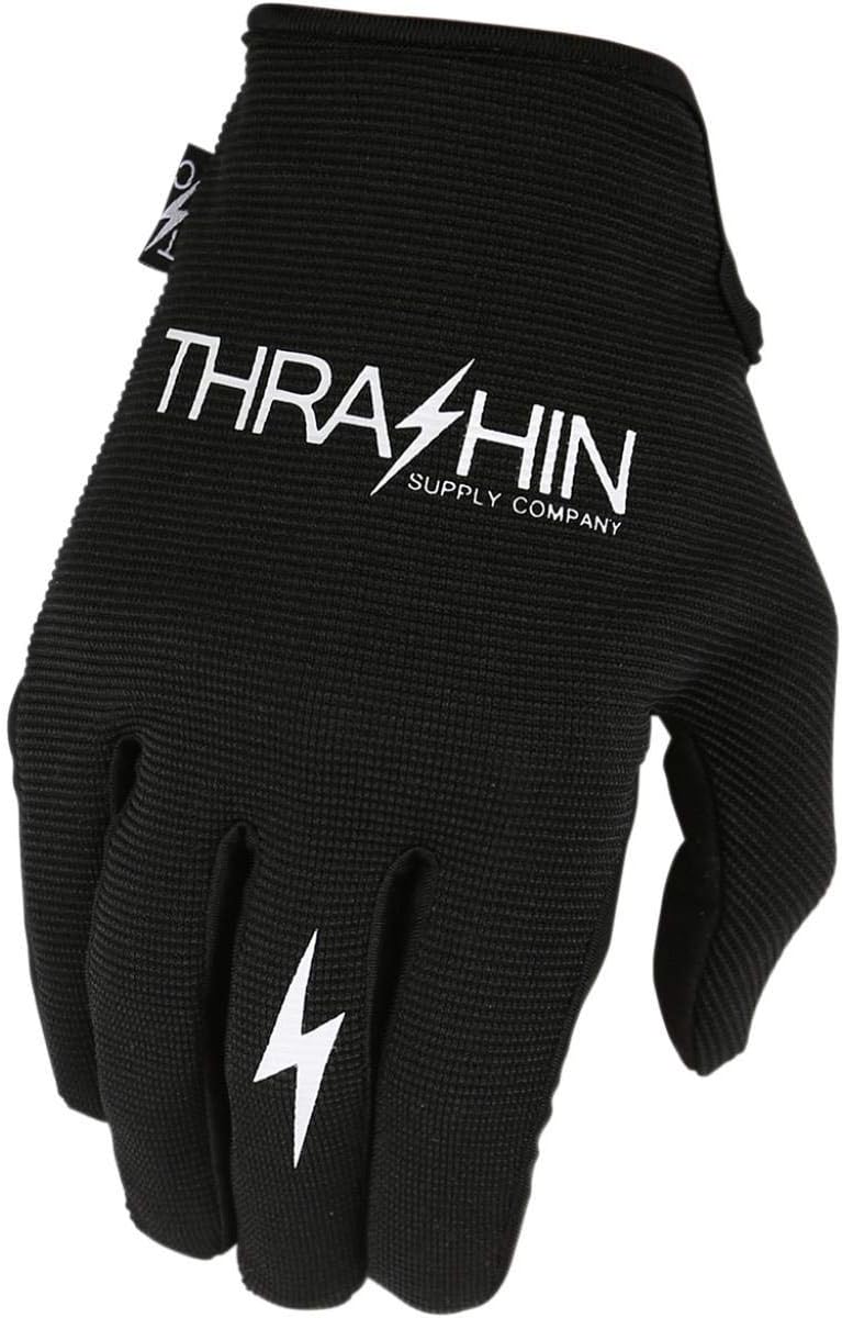 Stealth Mens Textile Gloves Black/Black MD Stealth Mens Textile Gloves Black/Black MD