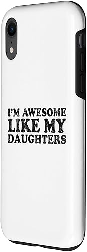 Miniatura 2 de Im Awesome Like My Daughters Funny Mom Dad Parent Case for iPhone XR