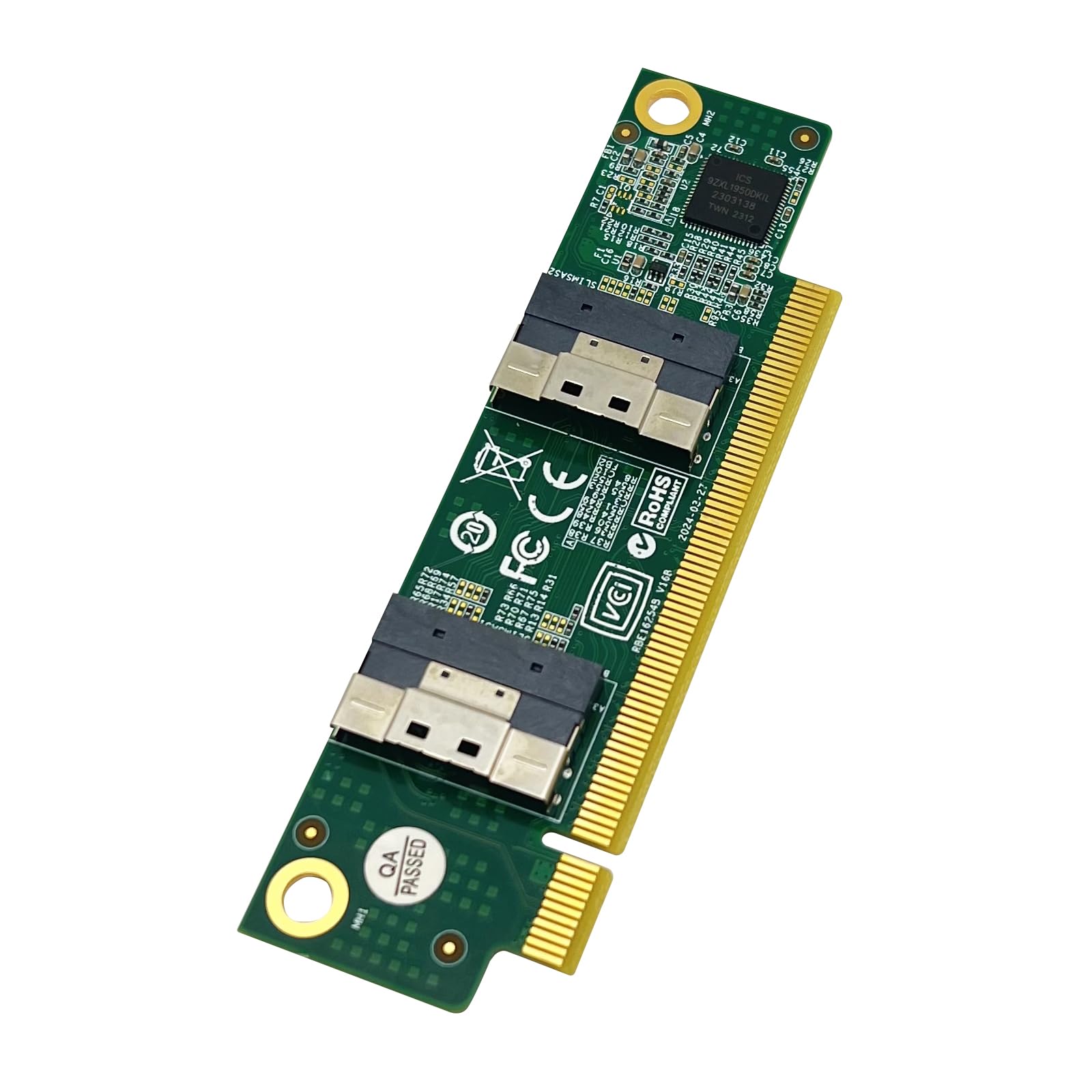 Amazon.com: PCIe 4.0 x16 to SFF-8654 8i Adapter, Gen4 NVMe SSD