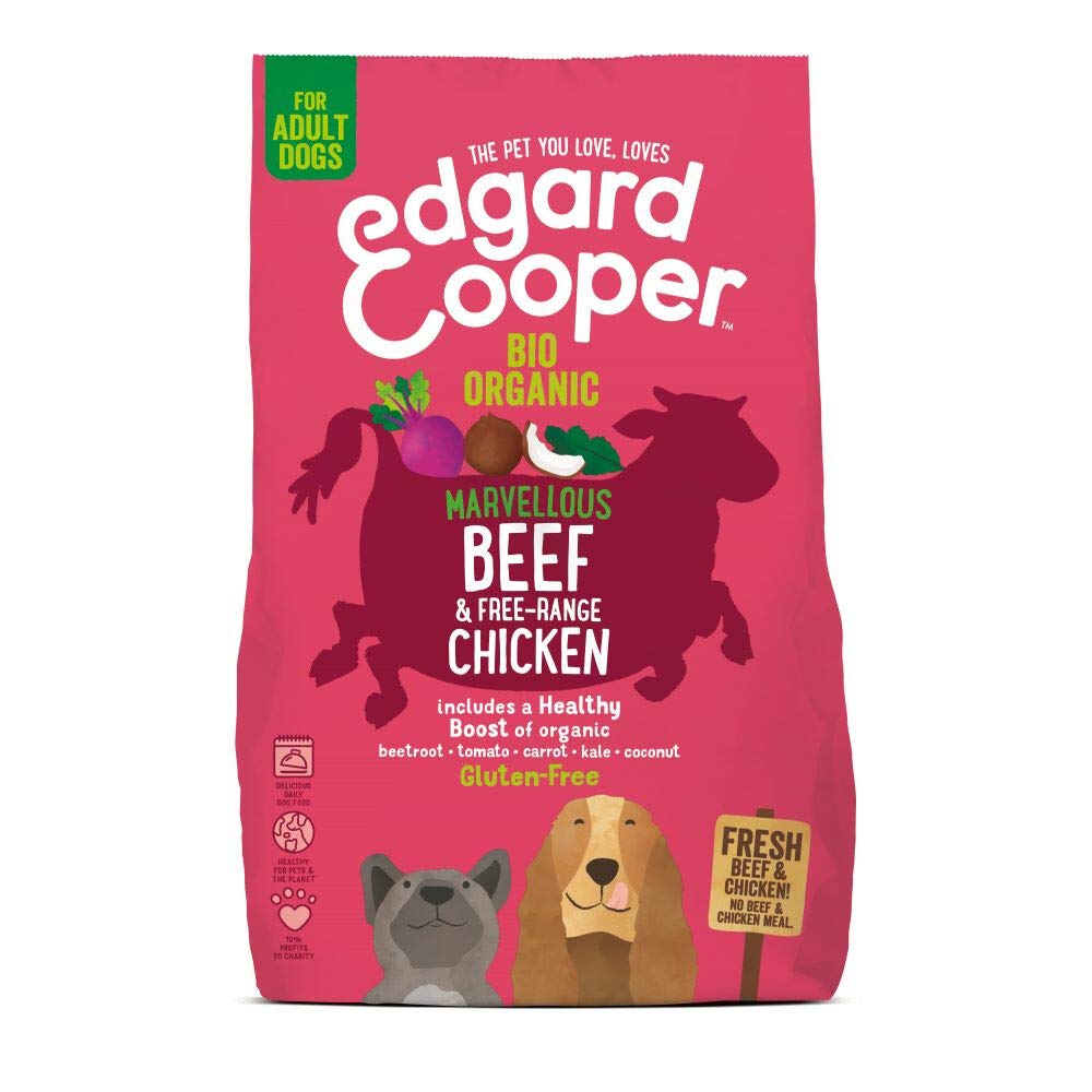 EDGARD COOPER Edgard & Cooper Dog  Adult Bio Organic Pollo e Manzo 7KG