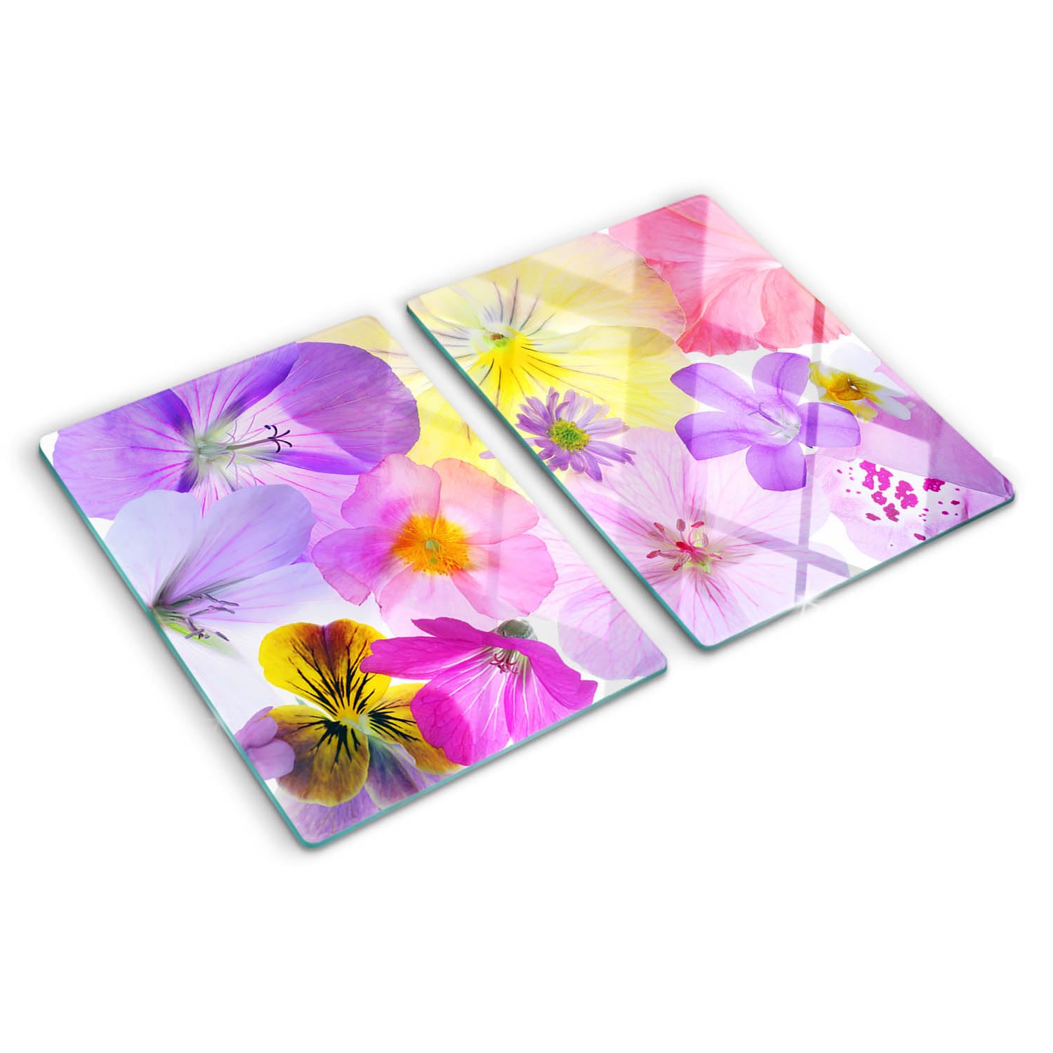 Planche en verre trempé 2x40x52 cm pour protéger vos plaques de cuisson avec élégance