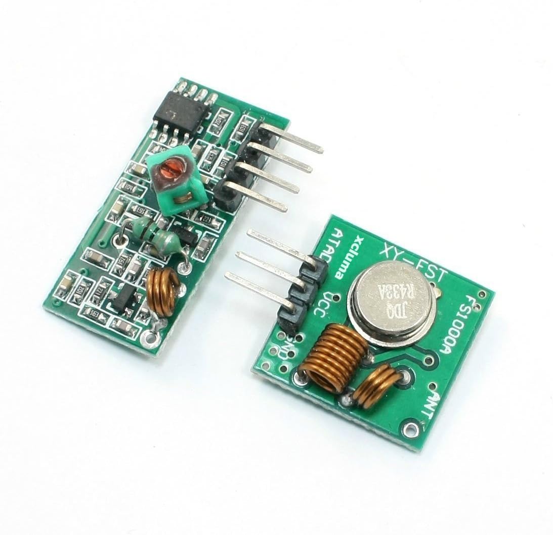 xcluma 433 Mhz Rf Transmitter + Receiver Module Link Kit For Arduino Others Mcu