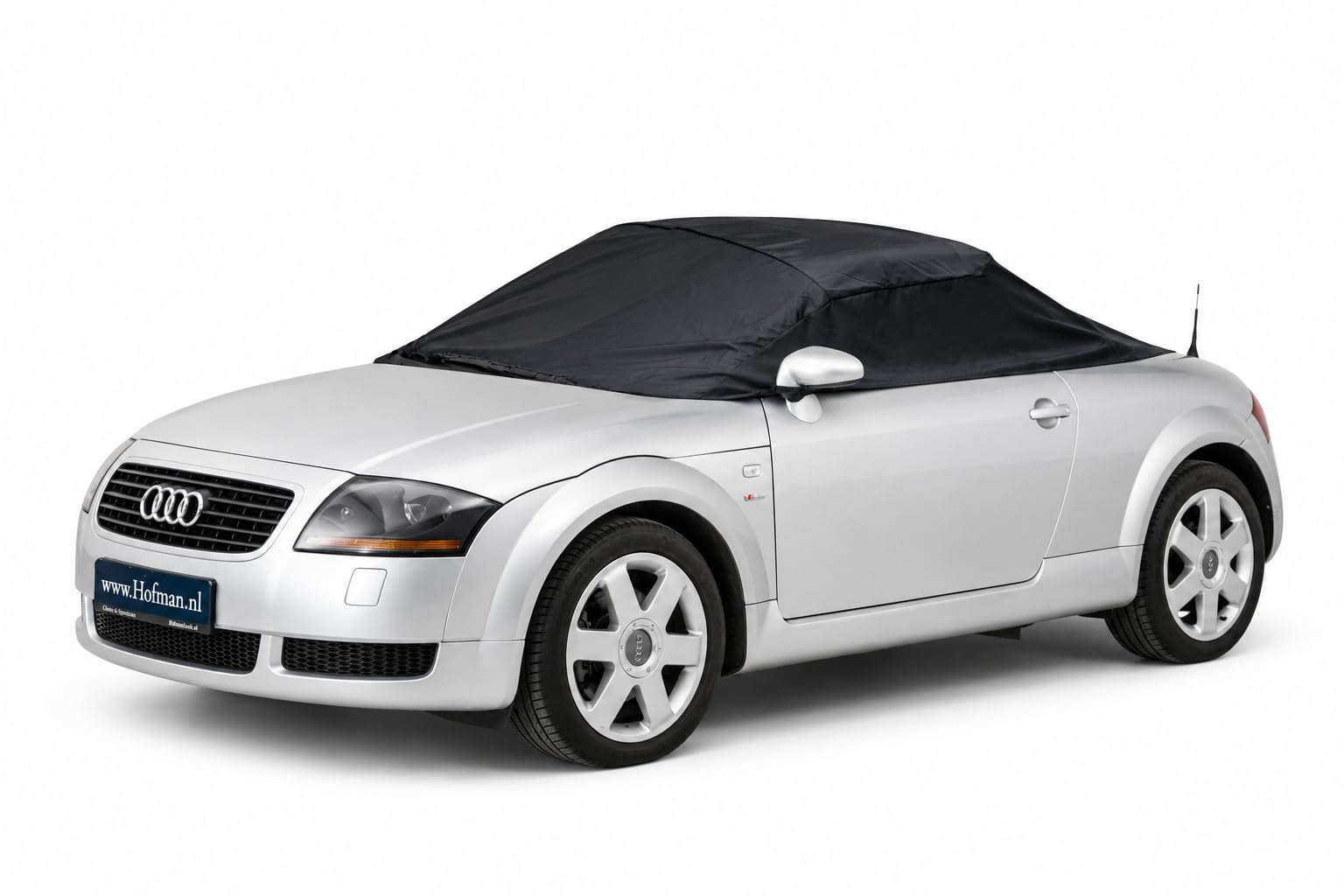 RAPID LUX - Capote imperméable sur mesure pour Audi TT 1er série (de 1998 à 2006), protection contre la pluie, la saleté et les rayons UV, système anti-vol personnalisé, noir.