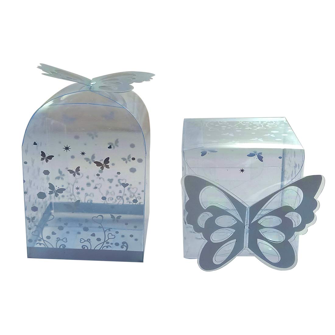 DIY Crafts Pack of 5 Pcs, DIY Crafts Set of PVC Box, Gift Box, Empty Folding Gift Box, Chocolate Packing Box, Storage Box, Party Gift Box, Empty Chocolat(Pack of 5 Pcs, DIY Crafts)