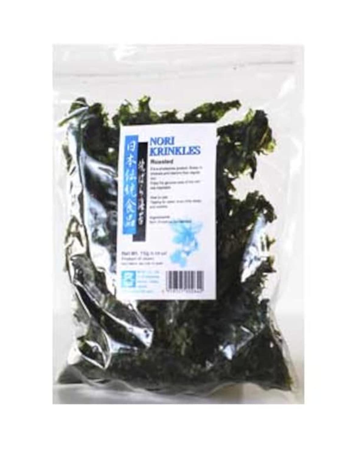 MUSO Nori Krinkles Crispy Toasted Sea Vegetable , 15g