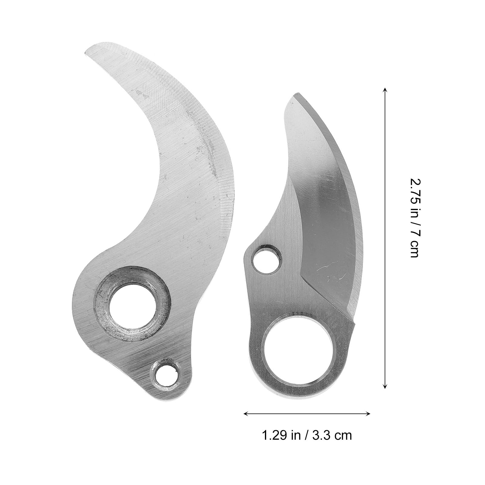 Repuestos de Cuchillas para Tijeras de Podar Eléctricas, Hojas de Acero al Carbono de 30Mm para Uso en Jardinería y Cultivo de Bonsáis