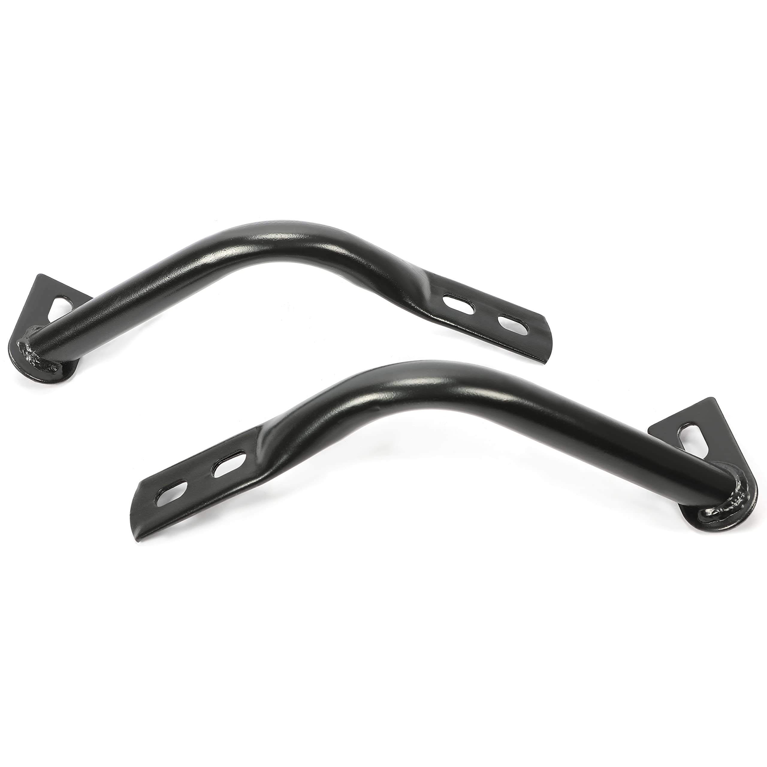 Juego De Soportes De Parachoques Delantero Para Chevrolet Silverado 2500/3500HD 2003-2007 - Piezas De Acero Pintadas