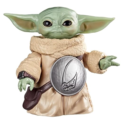 STAR WARS Grogu 6.5-Inch Action Figure, The Mandalorian & Grogu Toys for Boys & Girls Ages 4+
